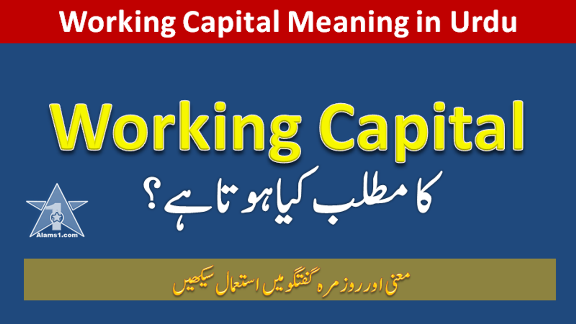 Working Capital Meaning in Urdu