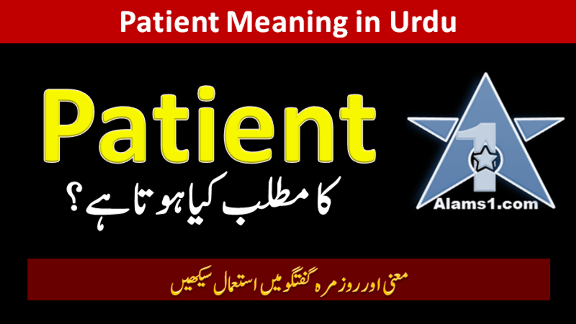 Patient Meaning in Urdu